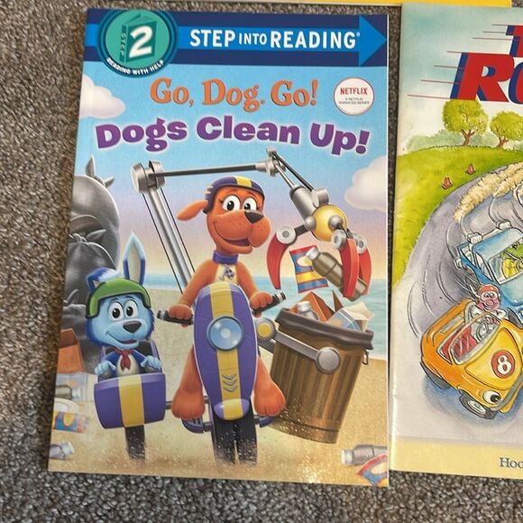 Lot of 9 truck, trains, and car books - Pixar cars, Thomas the Train, go dog go - Picture 13 of 16